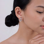 DAWN | Wedding - Zirconia Bridal Earrings