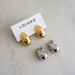 FOSTER Chunky Teardrop Earrings - Gold Plated