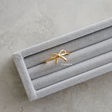 FELICIA Coquette Bow Ring - Gold Plated