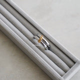 LENNON Two Tone Rings Set - Stainless steel