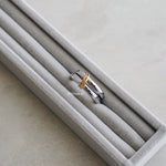 LENNON Two Tone Rings Set - Stainless steel