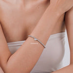 MORITZ Heart Beads Bracelet - Gold Plated