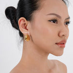 PEYTON Chunky Earrings - Gold Plated