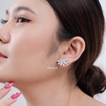 HARPER Zirconia Bridal Earrings - Wedding