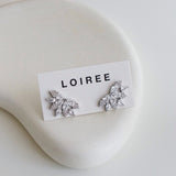 HARPER Zirconia Bridal Earrings - Wedding