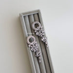 KAYLEEN Zirconia Bridal Earrings - Wedding