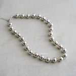 BORA Silver Beads Necklace - Stainless Steel