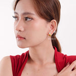 VINNA Heart Earrings - Gold Plated