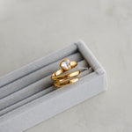 ELSKA Heart Ring - Gold Plated