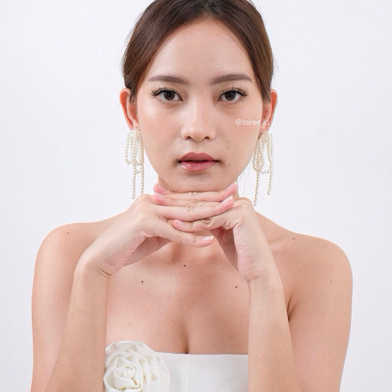 JOSIE Pearl Bridal Earrings - Wedding