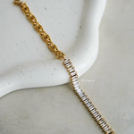 NOLAN Zirconia Chain Bracelet - Gold Plated