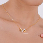 YUJI Flower Necklace - Gold Plated