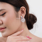 KIMBERLY Zirconia Bridal Earrings - Wedding