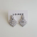 KIMBERLY Zirconia Bridal Earrings - Wedding