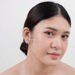 HARPER Zirconia Bridal Earrings - Wedding