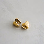 CHER Heart Earrings - Gold Plated