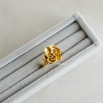 LANA Flower Ring - Gold Plated