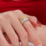PRIS Heart Ring - Gold Plated