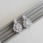 KIMBERLY Zirconia Bridal Earrings - Wedding