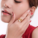 ELSKA Heart Ring - Gold Plated