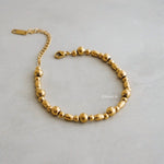 CARTER Gold Bead Bracelet - Gold Plated