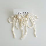 JOSIE Pearl Bridal Earrings - Wedding