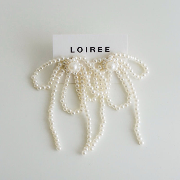 JOSIE Pearl Bridal Earrings - Wedding