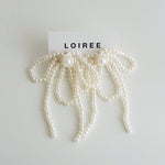 JOSIE Pearl Bridal Earrings - Wedding