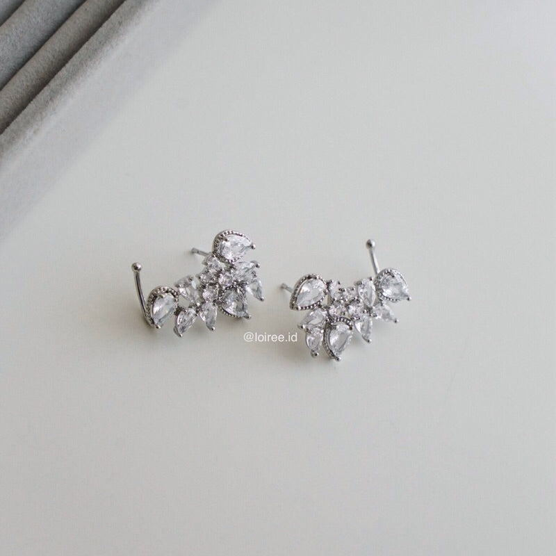EDITH Zirconia Bridal Earrings - Wedding