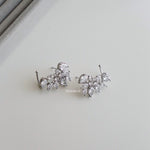 EDITH Zirconia Bridal Earrings - Wedding