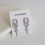 KAYLEEN Zirconia Bridal Earrings - Wedding
