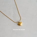JIYA Heart Pendant Necklace - Gold Plated