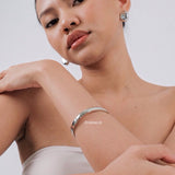 THELMA 6mm Bangle Bracelet - Gold Plated