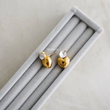 VINNA Heart Earrings - Gold Plated