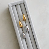 BYRON Mini Huggies Earrings - Gold Plated