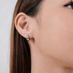 BYRON Mini Huggies Earrings - Gold Plated