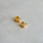 CORBY Hoop Earrings - Gold Plated