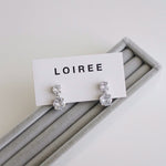 JOYLA Zirconia Drop Earrings