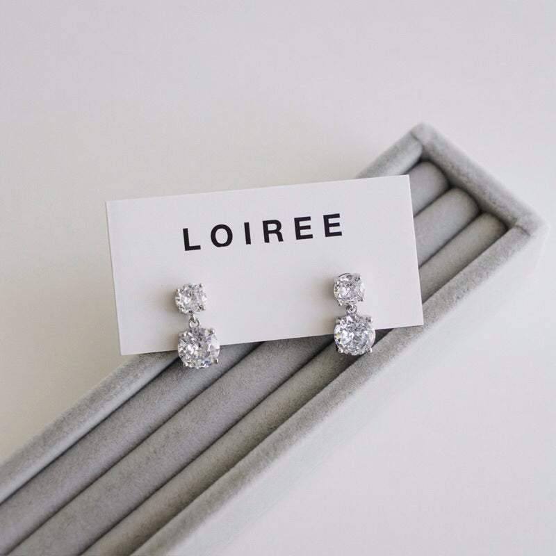 JOYLA Zirconia Drop Earrings