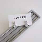 JOYLA Zirconia Drop Earrings