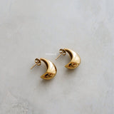 CRUZ Hollow Waterdrop Earrings - Gold Plated