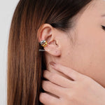 GEON Two Tone Earcuff - Gold Plated