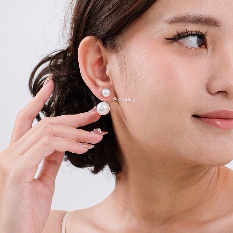 COVE Double Pearl Earrings