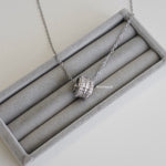 FRASER Circle Pendant Chain Necklace