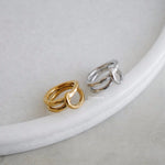 SYDNEY Twisted Ring - Gold Plated