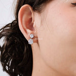 JOYLA Zirconia Drop Earrings