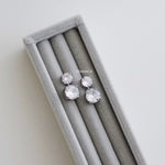JOYLA Zirconia Drop Earrings
