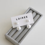 COVE Double Pearl Earrings