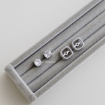 MARIE Square Zirconia Earrings
