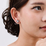 MARIE Square Zirconia Earrings